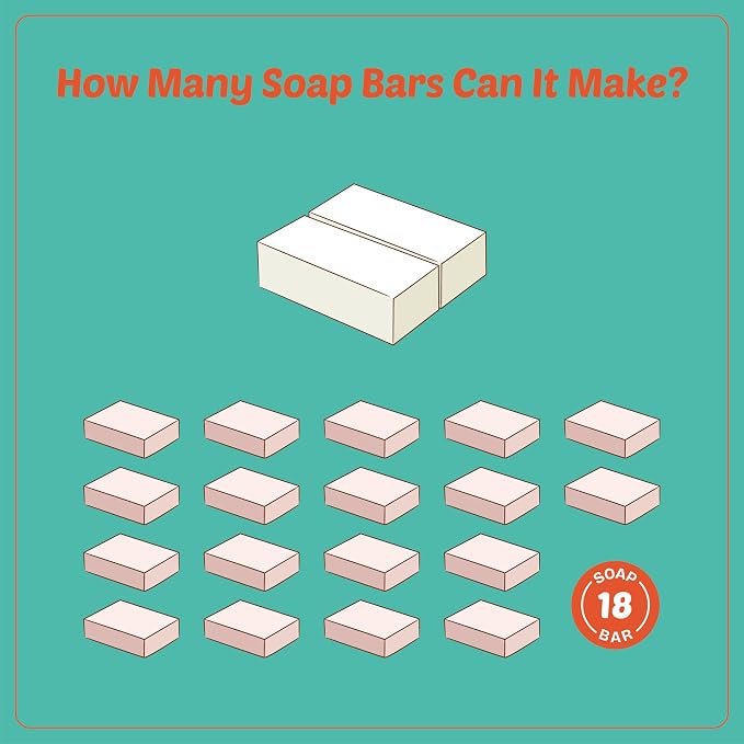 SOAPERSTAR Olive Oil & Goat Milk Melt and Pour Soap Base Kit with Free 50+10 Exclusive Soap Recipes E-Book - Vegan, SLS-Free, Cruelty-Free Soap Making Supplies for DIY – Premium Quality, 100% Natural