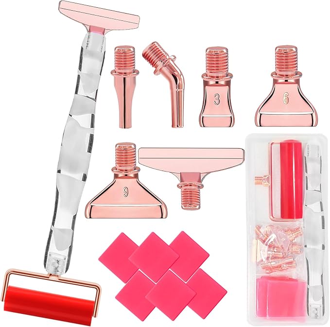 Diamond Art Pens Tools and Diamond Painting Accessories Kits With Screw Metal Tip Roller Diamonds Painting Pen Drill Bead Pens For Art Craft Nail