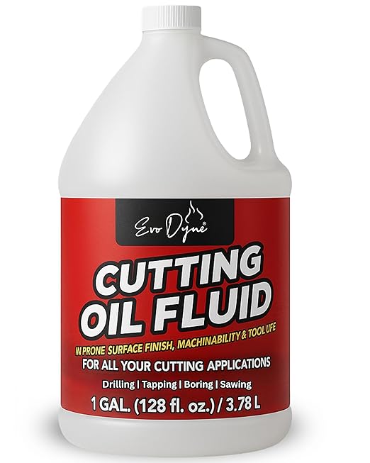Evo Dyne Cutting Fluid 1 Gallon Metal Cutting Oil Made in USA
