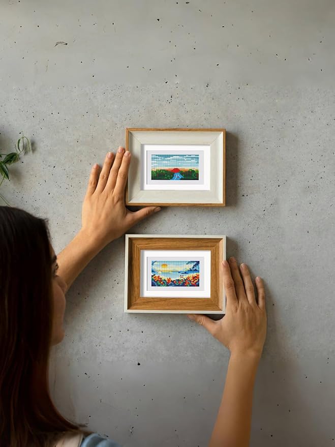 PeakLuv Small Diamond Art Kits Landscape Mini Diamond Painting for Adults
