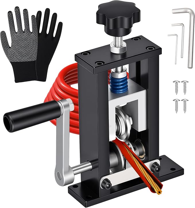 Trivd Frol Manual Wire Stripping Machine Gauge Wire 0.06"-1"