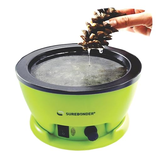 Surebonder B-2025 Low Stringing General Purpose Hot Melt Pellets for Hot Glue Skillets, Great for Floral, Wreaths, and Jewelry - 25 Lb Box