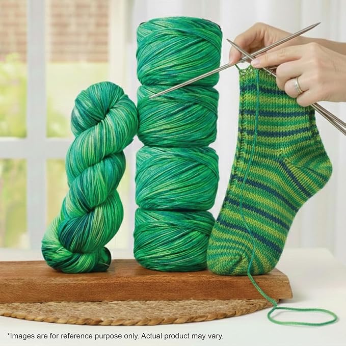 KnitPro Symfonie Fingering Weight Merino Wool Yarn 100g, Jungle Secrets