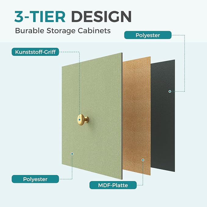 OLIXIS 8 Drawer Storage Dresser for Bedroom, Closet Organizers Units