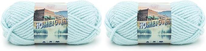 Lion Brand Yarn 135-117 Hometown Yarn, Louisville Julep (1 Skein) (Pack of 2)