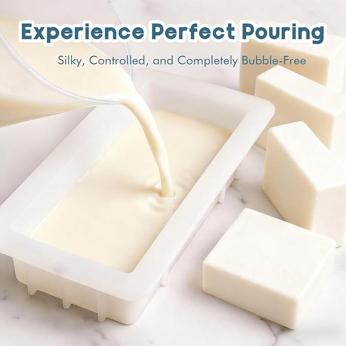 EDSRDRUS 10lb Unscented Melt and Pour Soap Base, Fragrance-Free Glycerin Soap Making Supplies for DIY Crafting – Smooth Melt, Rich Lather, Moisturizing (Goat Milk, 10 Pound)