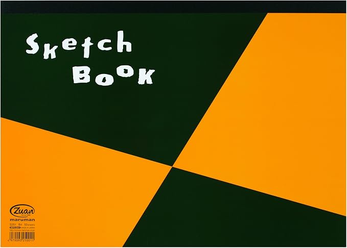 Maruman Zuan Sketch Pad, Horizontal B4, 10.12" x 14.33", 50 Pages