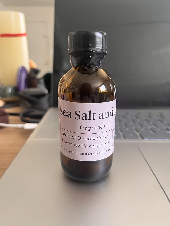 BrambleBerry Sea Salt Lily Fragrance Oil | Ocean for Soap, Candles & Lotion