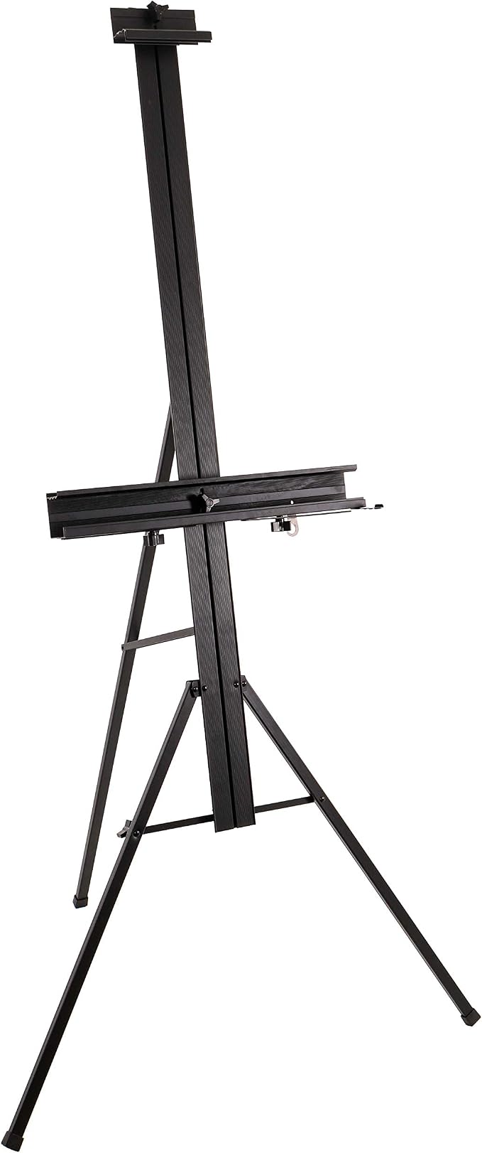 U.S. Art Supply 69" High Aluminum Single Mast Artists Studio Easel Stand