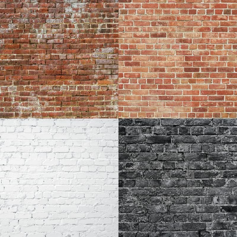 Vintage Wall Brick Dot Color Theme Dot Scrapbook, DIY Album Scrapbook Paper, Greeting Card Making Background Paper Craft Supplies Painting Decoration Travel Diary Paper (Wall Brick Texture)