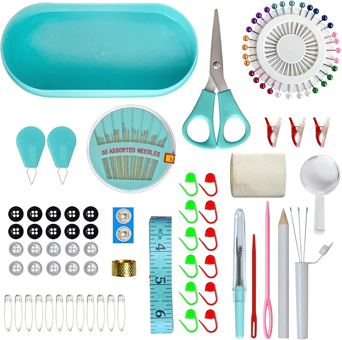 40 Spools of Sewing Thread,Gift Box Portable Basic Sewing Repair Kits for Beginners Traveler Emergency