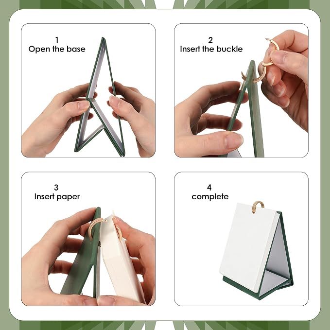 DIY Cover Sketchbook, Mini Sketchbook for Drawing, Blank Desk Calendar Sketch Book, Oil Pastel Hand-Painted 3D Book, for Note Taking, Painting, Study Work, Projects, Recipe Cards (1Pcs)