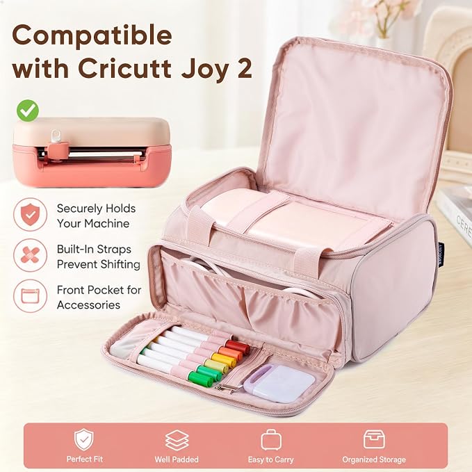 Carrying Case for Criut Joy 2 Cutting Machine Accessories Storage Organizer