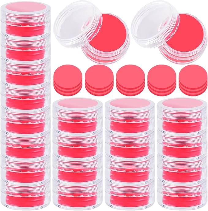 SYWHXY 20 Pack Diamond Art Wax Refills with Storage Container, DIY Wax for Diamond Painting, Red Accessories and Tools
