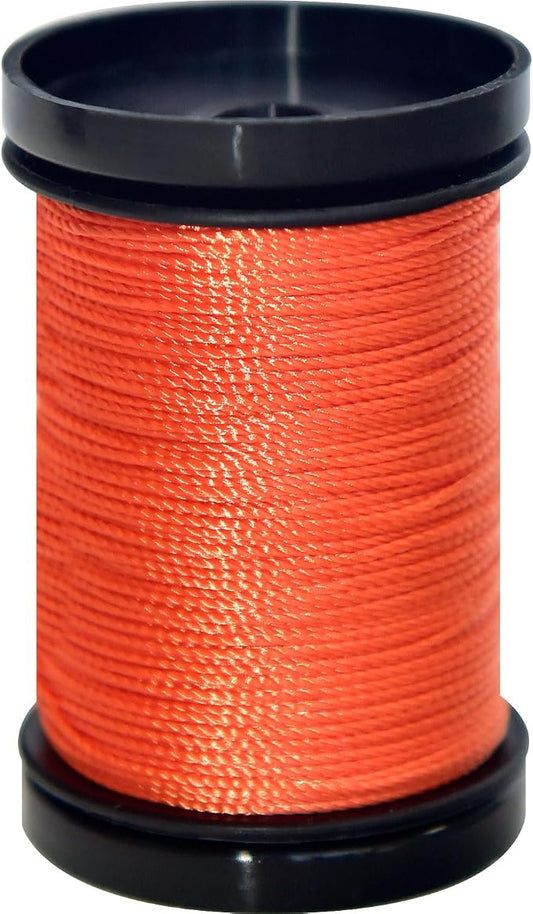30 Yards Heavy Duty Extra Strong Upholstery Nylon Sewing Thread for Machine, Home, Hand, Craft, and Denim Leather，Color：Bright Orange