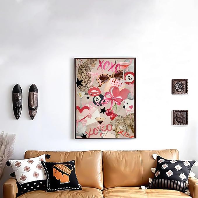 Pink Bow Diamond Art Kits for Adults Diamond Painting Kit for Adult