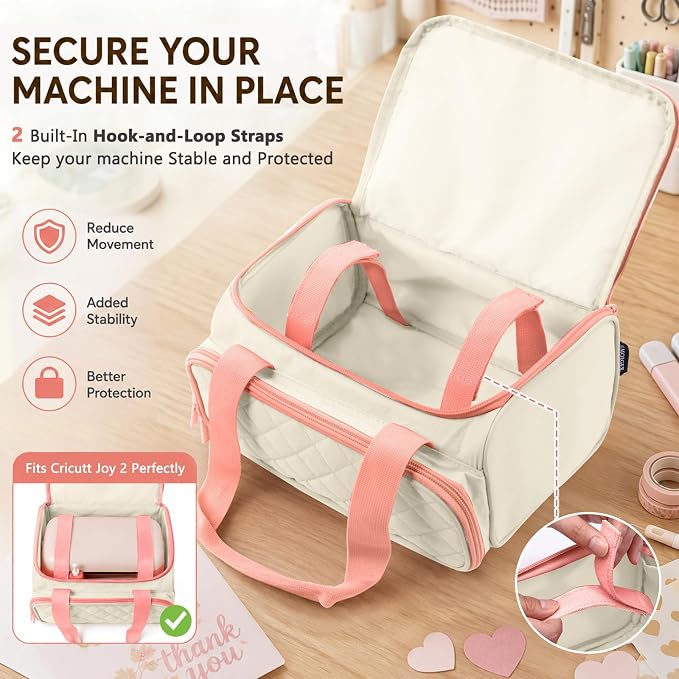 Carrying Case for Criut Joy 2 Cutting Machine Accessories Storage Organizer