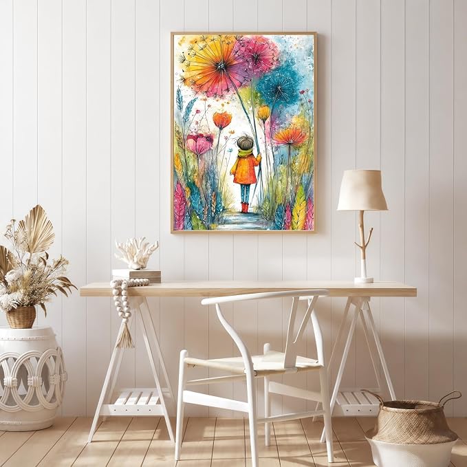 XSJDBYYQ Dreamy Little Diamond Art Kits for Adults, 5D DIY Diamond Painting
