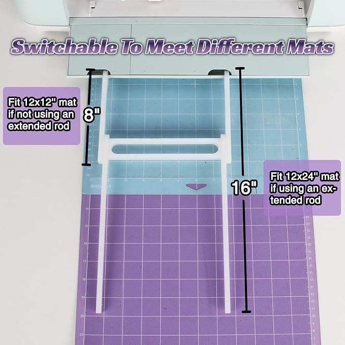 LOPASA Long Extension Tray Compatible with Cricut Explore 4, 3, and Air 2