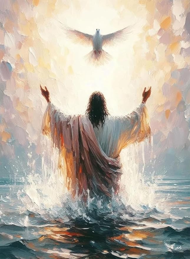 BAWKENTON Jesus Paint by Numbers for Adults and Kids