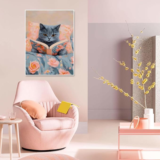 Black Cat Diamond Art Kits for Adults Diamond Painting Kit for Beginner