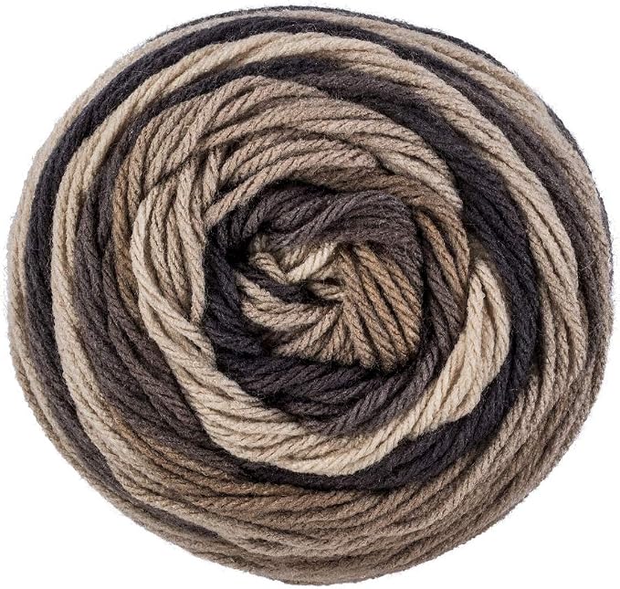 Red Heart E305.4923 Ombre Yarn, Hickory