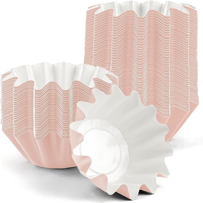 PEASUG 50 Pcs Wax Melt Liners, Wax Melt Warmer Liners, Leakproof & Reusable Wax Melt Cups for Wax Burner, Wax Melters, Candle Warmers, Scented Wax, Plug Warmers, Electric Wax Warmers, Pink