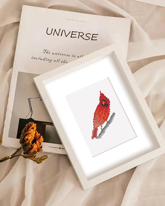 PeakLuv Small Diamond Art Kits Birds Mini Diamond Painting Kits for Adults