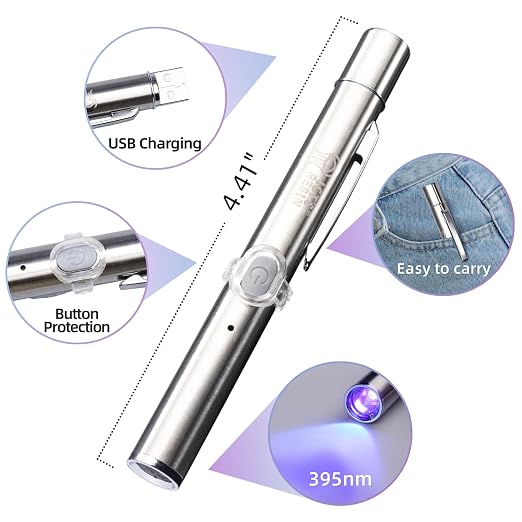 LET'S RESIN UV Resin Kit with Light, Bonding&Curing in Seconds, 30g