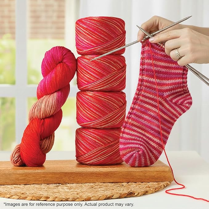 KnitPro Symfonie Fingering Weight Merino Wool Yarn 100g, Rhubarb