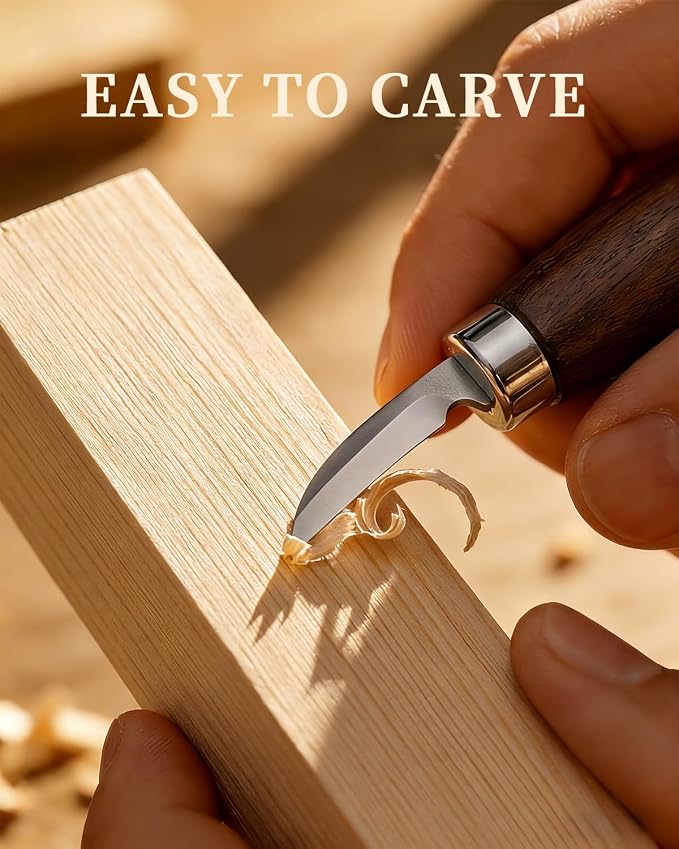 Basswood Carving Blocks 6 PCS: 6" x 2" x 2" Large Whittling Wood Blanks