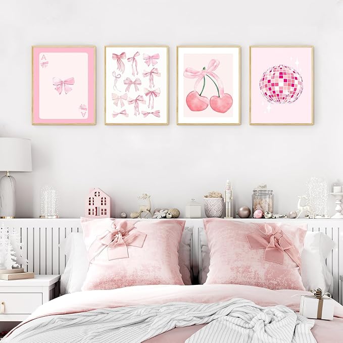 Diamond Art Kits for Adults,4 Pack pink Diamond Painting Kits 10 x 11.8in