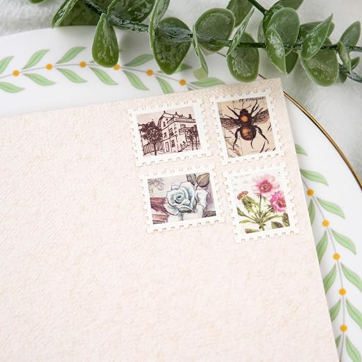 Stamp Punch, Stamp Puncher 1X0.8inch Rectangular Postage Stamps Punches, Stamps Shaped Paper Punch, Lever Paper Punches for Crafting,Craft Cutter Hole Puncher for Scrapbooking Journaling Card Making