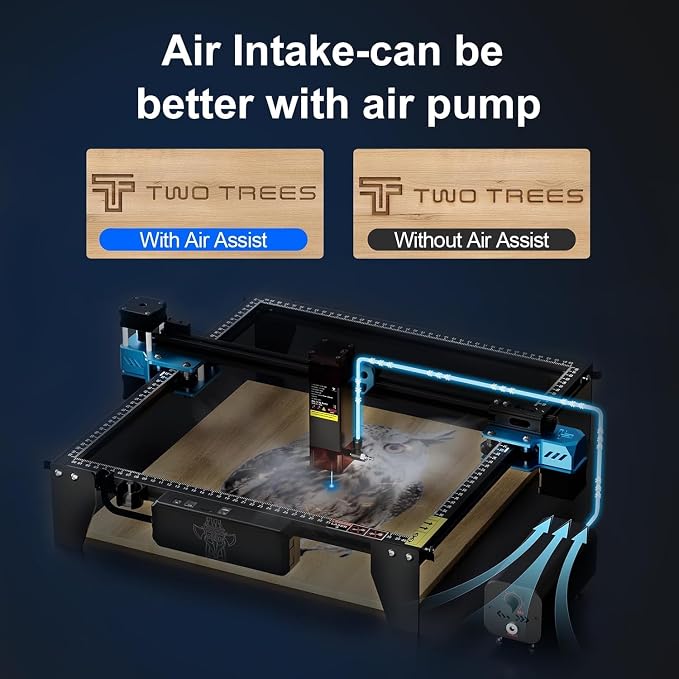 Twotrees TTS-10 Pro Laser Engraver,10000mW High Precision Laser Engraving
