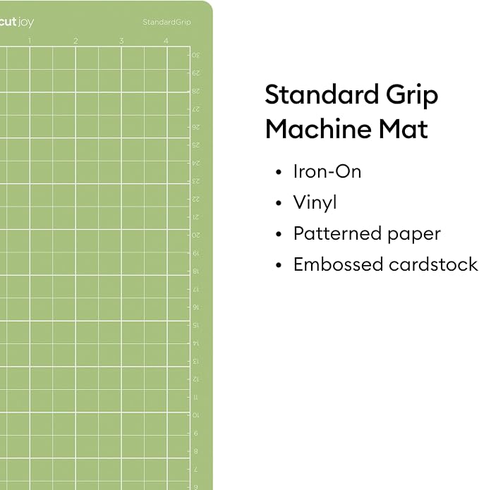 Cricut Cutting Mat Variety Pack (5 Count, 4.5in x 12in)