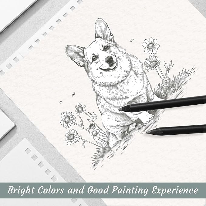 4 Pack Sketch Book, 9 x 12 Inch Sketchbook, 68lb/100gsm Top Spiral Bound Sketch Pad, Acid Free Art Supplies Drawing Painting Sketching Paper for Kids, Adults, Beginners, Artists (30 Sheets Each) | 100gsm Drawing Paper, Hardcover Backboard, Lay-flat Top...