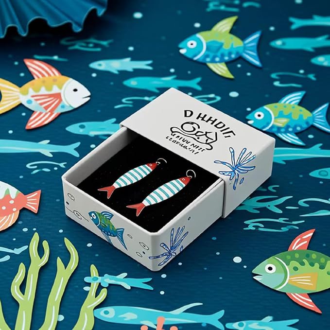 11 Pcs Ocean & Fish Polymer Clay Cutters Set