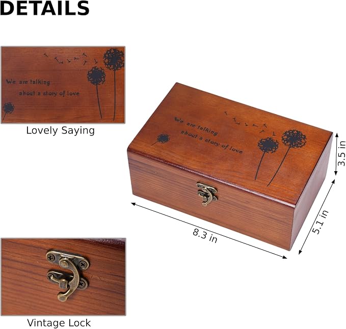 Wooden Sewing Kit Box, Wooden Sewing Box with Sew Kit Accessories | Sewing Repair Kit Sewing Basket, Basic Sewing Kit for Adults, Beginner Universal Home Sewing Repair Tool Kit Sewing Set