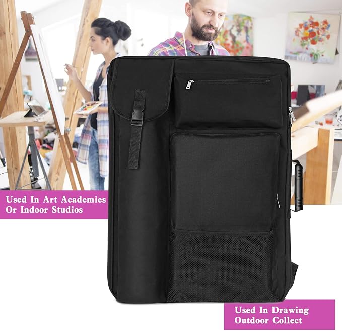 TreochtFUN Art Bags for Supplies Portfolio Case 19 X 25.5 in large