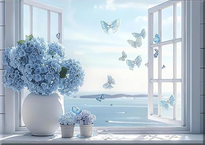 Diamond Art Kits for Adults,Flowers Diamond Painting Kits 12 x 16in