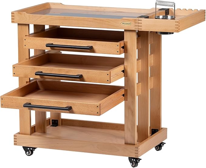MEEDEN Art Supplies Storage Cart: 5-Tier Utility Rolling Cart