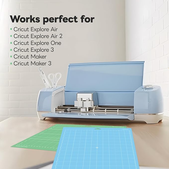 Cutting Mat for Cricut,12x12 inch 4 Pack Variety Cutting Mats StandardGrip,Replacement Accessories for Cricut Maker 3/Maker/Explore 3/Air 2/Air/One
