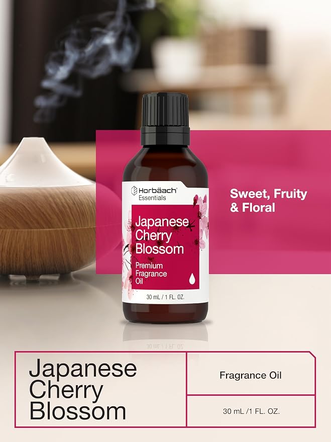 Horbäach Japanese Cherry Blossom Fragrance Oil | 1 fl oz (30ml)