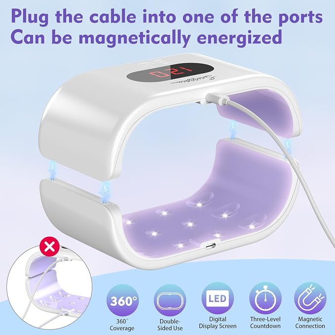 Suzzam 36W Double-Sided UV Light for Resin DIY Crafts