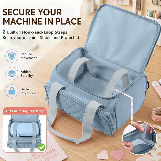 Carrying Case for Criut Joy 2 Cutting Machine Accessories Storage Organizer