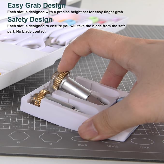 LOPASA Tool Organizer Compatible with Cricut Maker 4,3 (Tool Mod) | Tool, Blade, Accessories Holder|Supplies Organizer|Organization and Storage