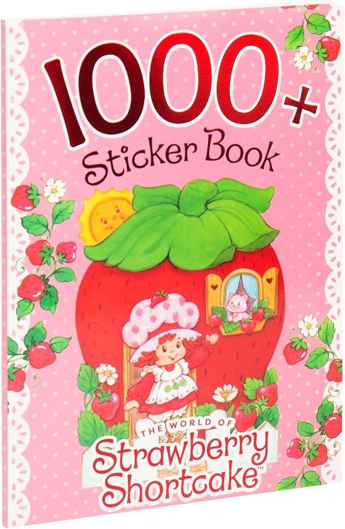 Horizon Group USA Sticker Book, Strawberry Shortcake, 1000+ Stickers