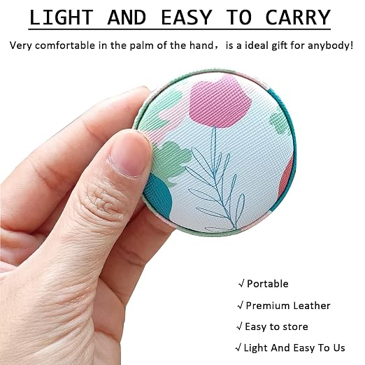 Tape Measure for Body Measuring Fabric Sewing Tailor Ruler Flexible Soft Pocket Small Mini Body Measurement Cloth Measuring Tape 60 Inch Premium Leather Retractable Tape Measure