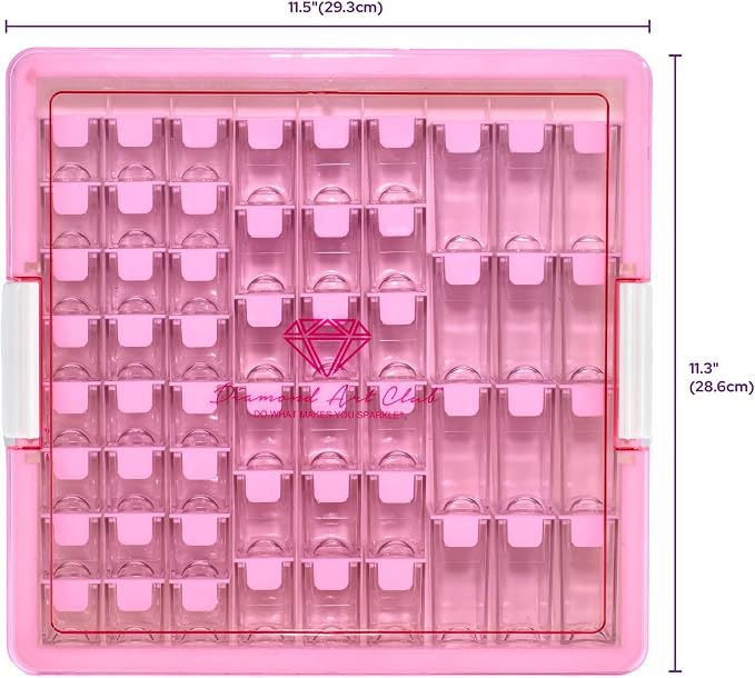 DIAMOND ART CLUB Diamond Painting Storage Organizer