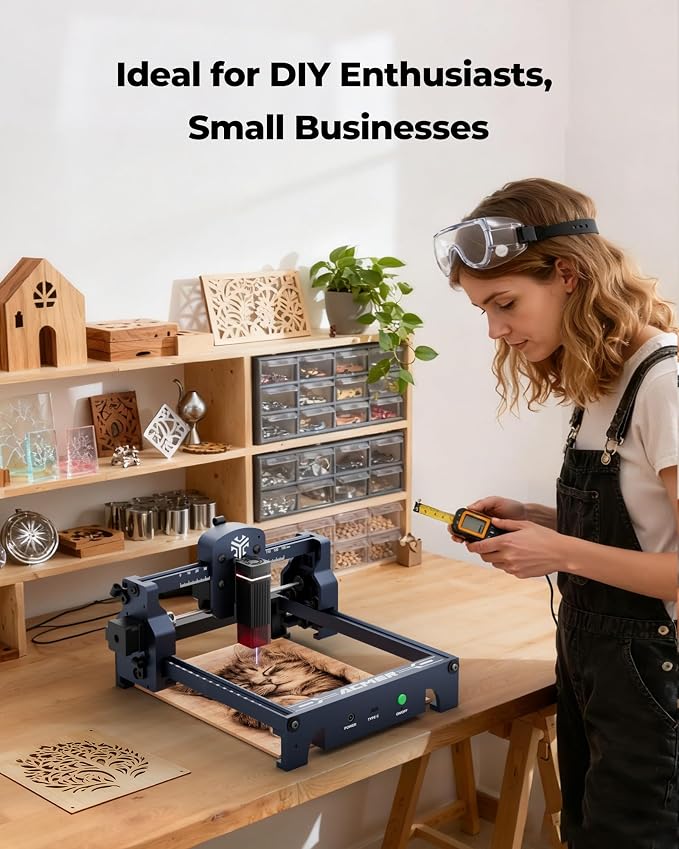 ACMER S1 Laser Engraver Machine, 6000mW Lazer Cutter for Wood and Acrylic